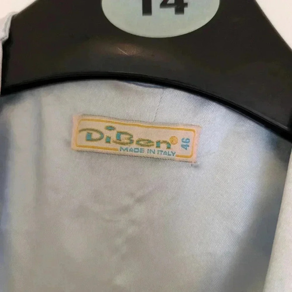 Vintage long silky robe made in Italy size medium - Picture 6 of 9